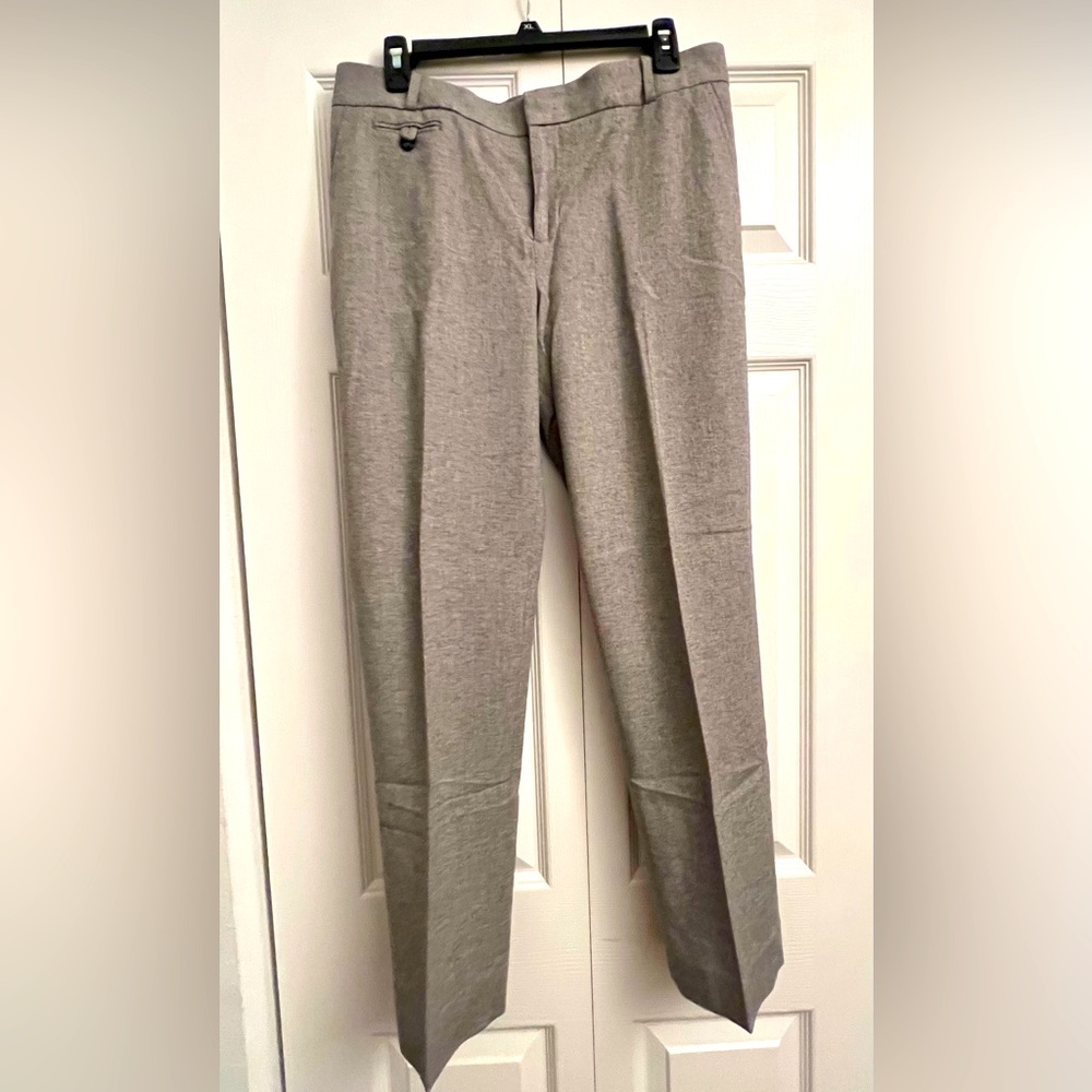 Banana Republic Grey Martin Fit Trousers